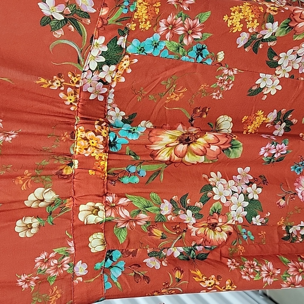 Farm Rio x Anthropologie Floral Wrap Dress - Picture 8 of 12